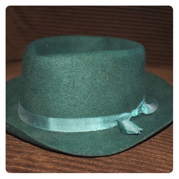 Vintage Salem Cigarettes Green Wool Crusher Hat - Picture 1 of 6